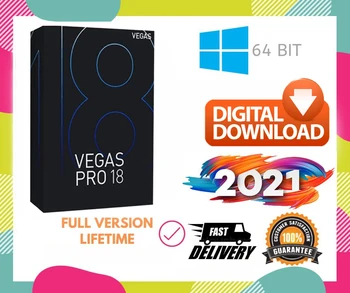Sony Vegas Pro 18 | Plná Verzia | Key | Viacjazyčný | Windows |